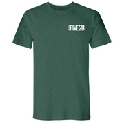 Mens Small Heather Forest Green Style_T-Shirt
