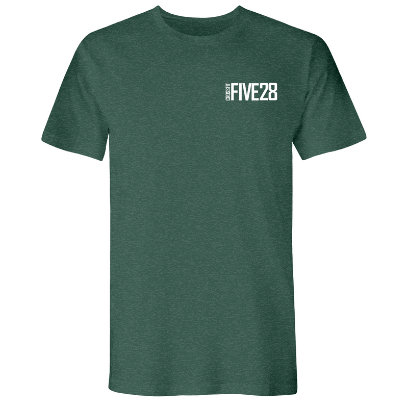 Mens Small Heather Forest Green Style_T-Shirt