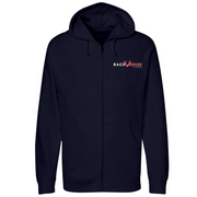 Unisex Small Navy Style_Zip_Hoodie