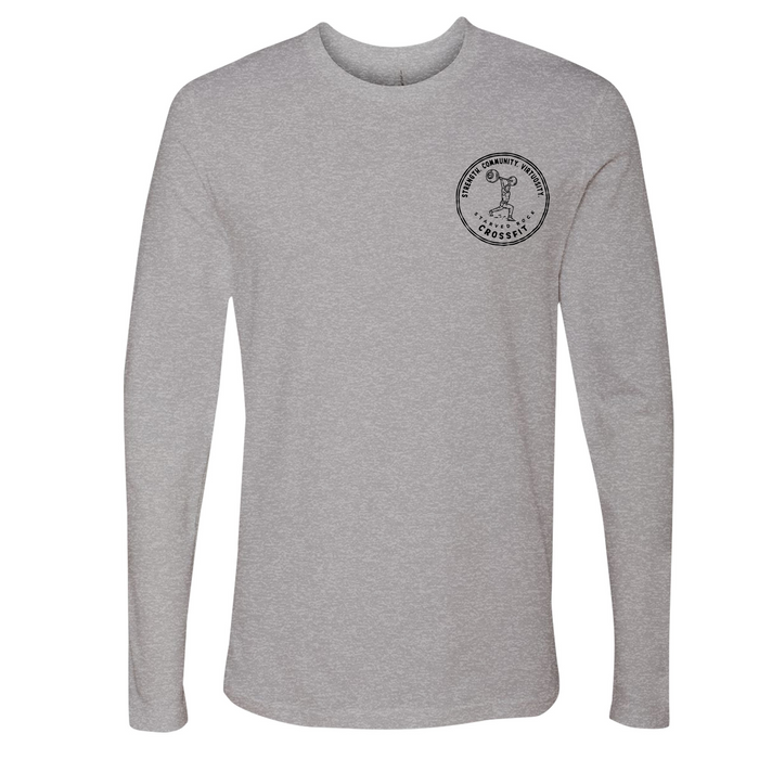 Mens Small Heather Gray Style_Long Sleeve
