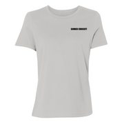 Womens Small Solid Athletic Grey Style_T-Shirt