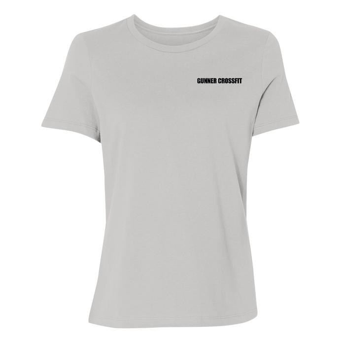 Womens Small Solid Athletic Grey Style_T-Shirt