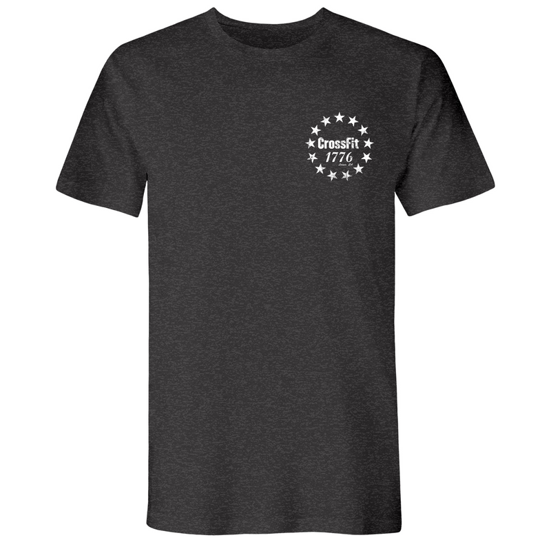 Mens Small Heather Heavy Metal Style_T-Shirt