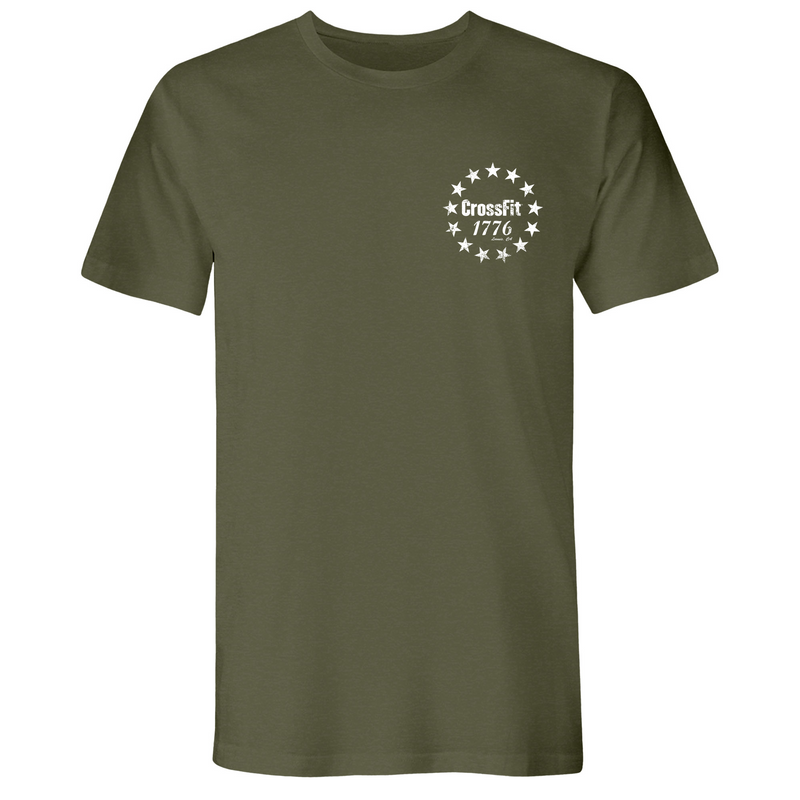 Mens Small Military Green Style_T-Shirt