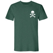 Mens Small Heather Forest Green Style_T-Shirt
