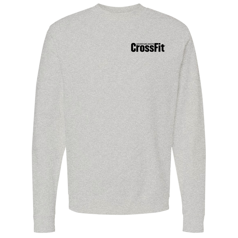Mens Small Grey Heather Style_Sweatshirt