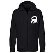 Unisex Small Black Style_Zip_Hoodie
