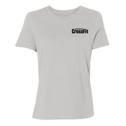 Womens Small Solid Athletic Grey Style_T-Shirt