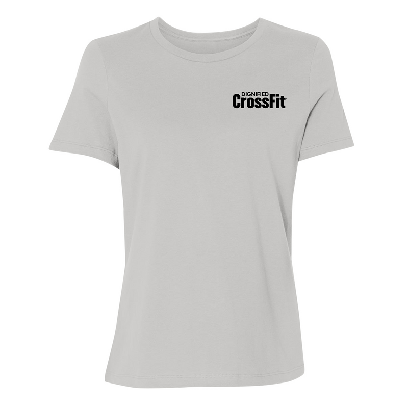 Womens Small Solid Athletic Grey Style_T-Shirt