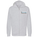 Unisex Small Grey Heather Style_Zip_Hoodie