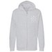 Unisex Small Grey Heather Style_Zip_Hoodie