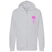 Unisex Small Grey Heather Style_Zip_Hoodie