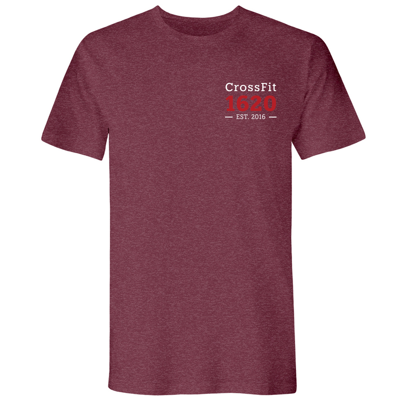 Mens Small Heather Maroon Style_T-Shirt