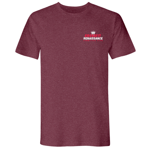 Mens Small Heather Maroon Style_T-Shirt