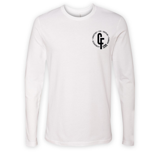 Mens Small White Style_Long Sleeve