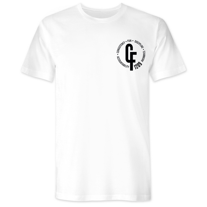 Mens Small White Style_T-Shirt