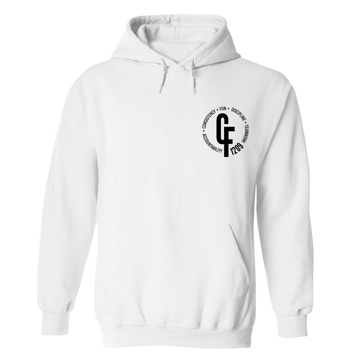 Mens Small White Style_Hoodie