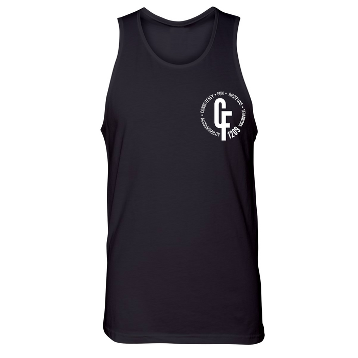 Mens Small Black Style_Tank Top