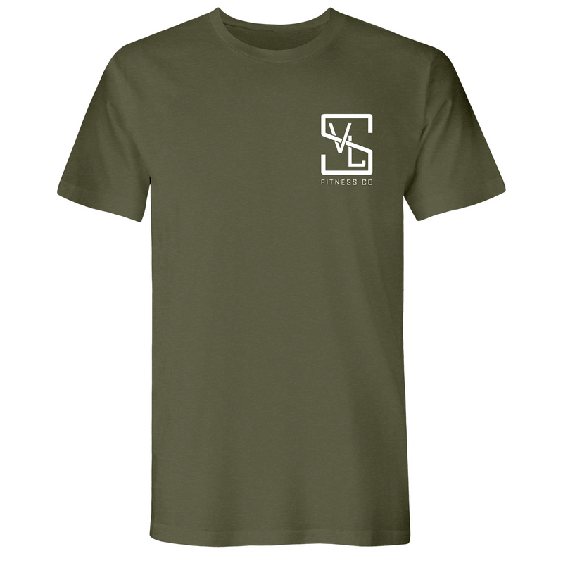 Mens Small Military Green Style_T-Shirt