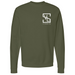 Mens Small Army Style_Sweatshirt