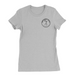 Womens Small Solid Athletic Grey Style_T-Shirt
