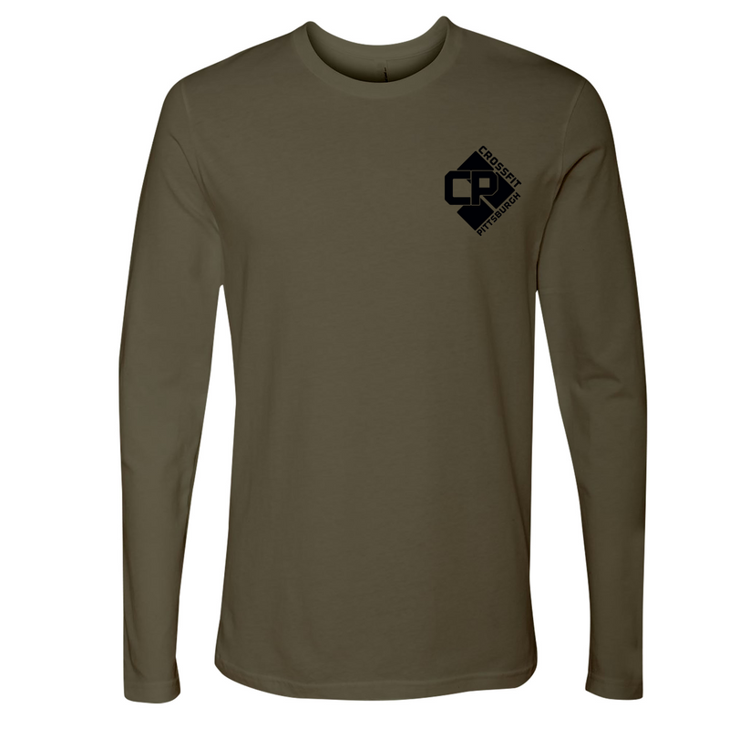 Mens Small Military Green Style_Long Sleeve