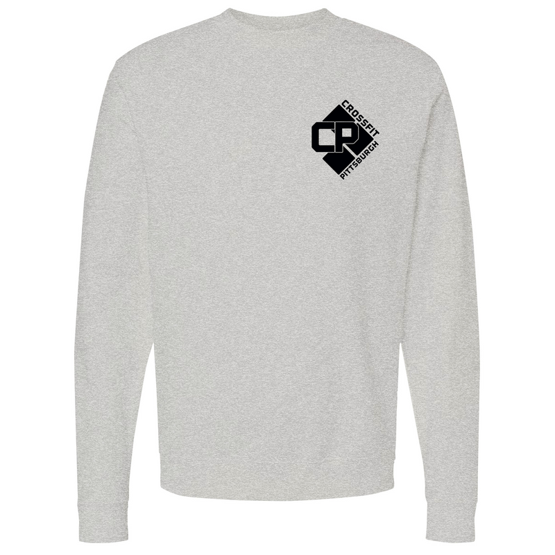 Mens Small Grey Heather Style_Sweatshirt
