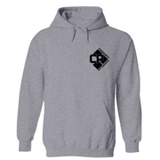 Mens Small Gunmetal Heather Style_Hoodie