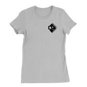 Womens Small Solid Athletic Grey Style_T-Shirt
