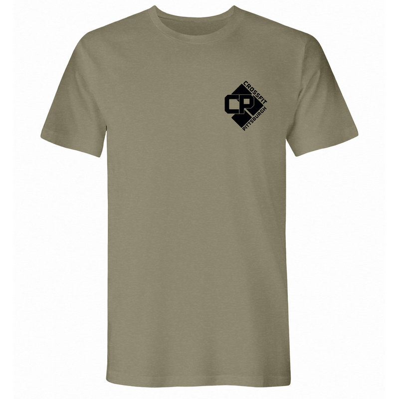 Mens Small Light Olive Style_T-Shirt