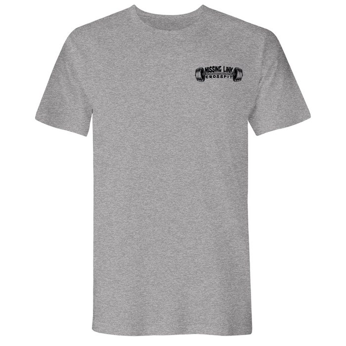 Mens Small Dark Heather Gray Style_T-Shirt