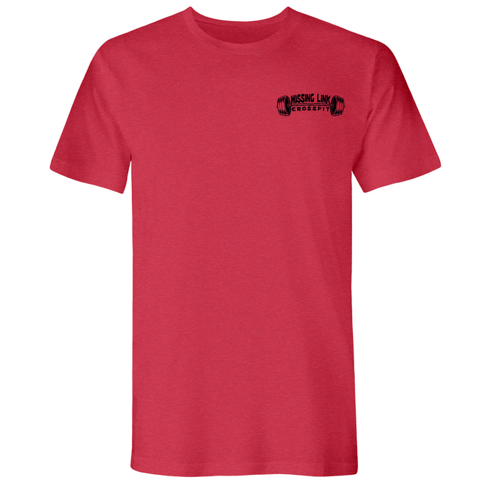 Mens Small Red Style_T-Shirt