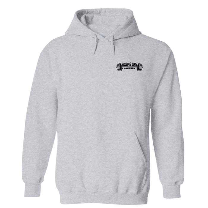 Mens Small Grey Heather Style_Hoodie