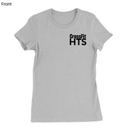 Womens Small Solid Athletic Grey Style_T-Shirt