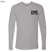 Mens Small Heather Gray Style_Long Sleeve
