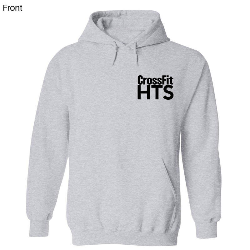 Mens Small Grey Heather Style_Hoodie