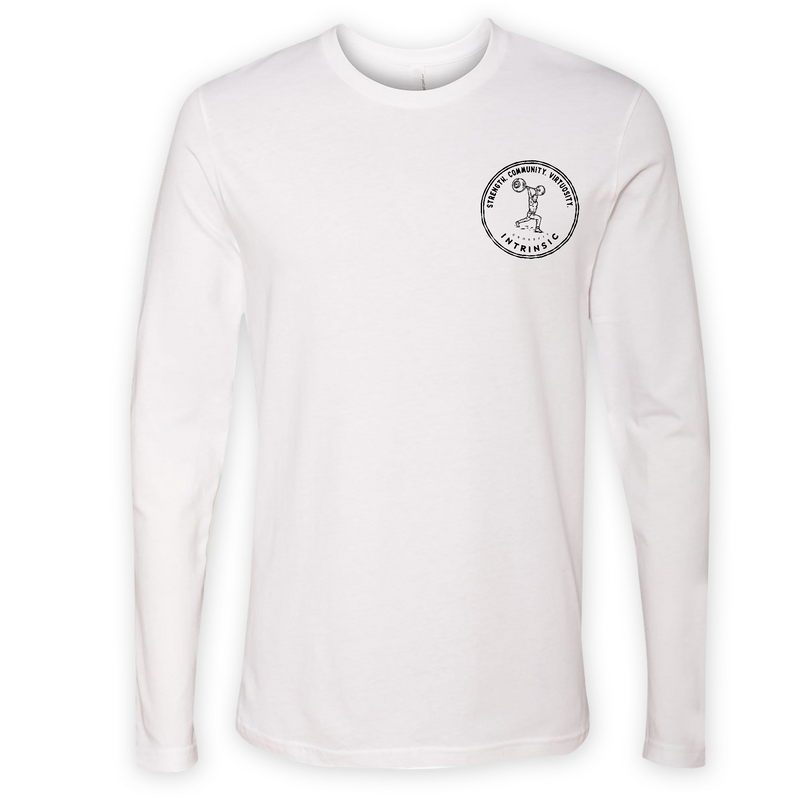 Mens Small White Style_Long Sleeve