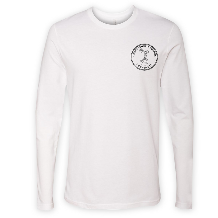 Mens Small White Style_Long Sleeve