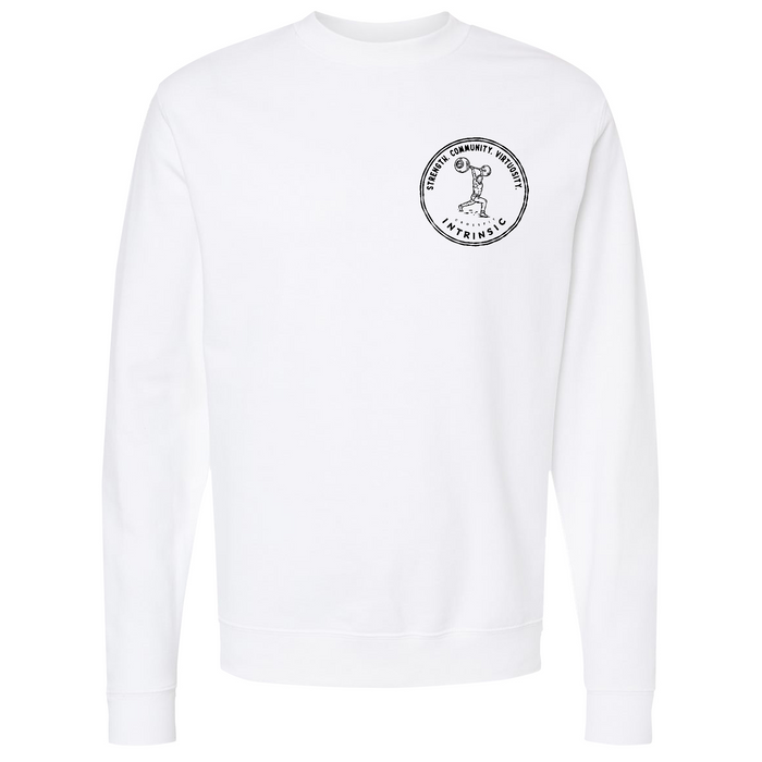 Mens Small White Style_Sweatshirt