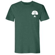 Mens Small Heather Forest Green Style_T-Shirt