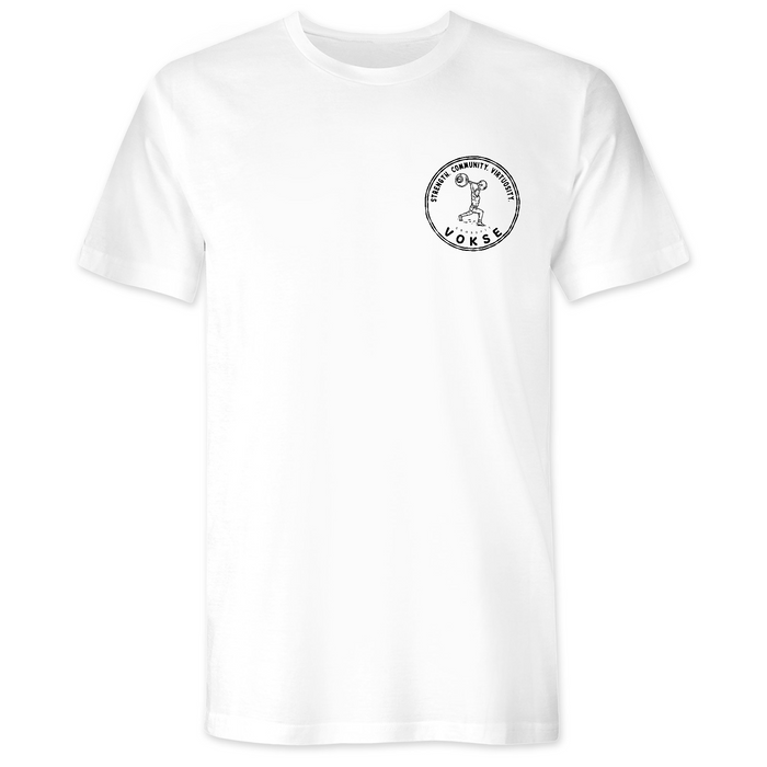Mens Small White Style_T-Shirt