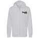 Unisex Small Grey Heather Style_Zip_Hoodie
