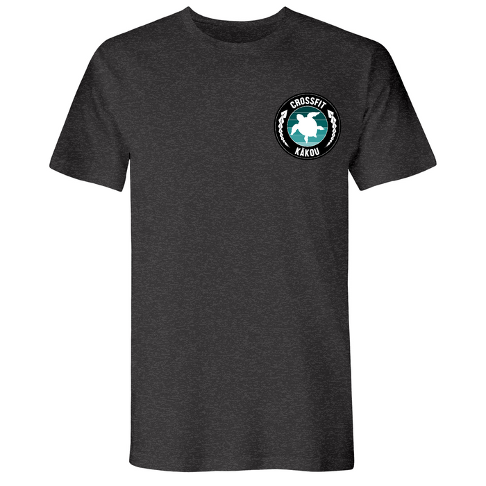 Mens Small Heather Heavy Metal Style_T-Shirt