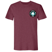 Mens Small Heather Maroon Style_T-Shirt