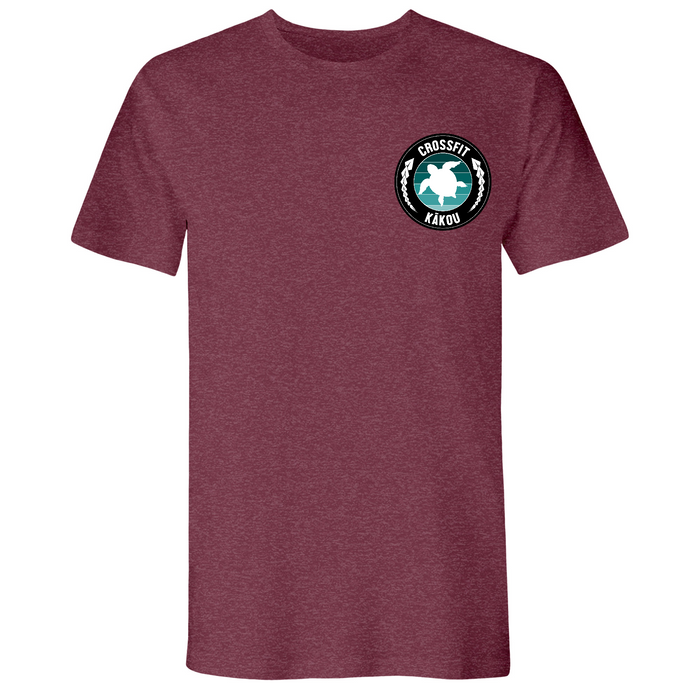 Mens Small Heather Maroon Style_T-Shirt