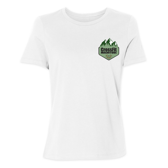 CrossFit Magnitude Green Pocket Womens - T-Shirt