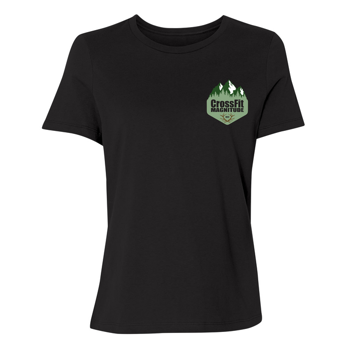 CrossFit Magnitude Green Pocket Womens - T-Shirt