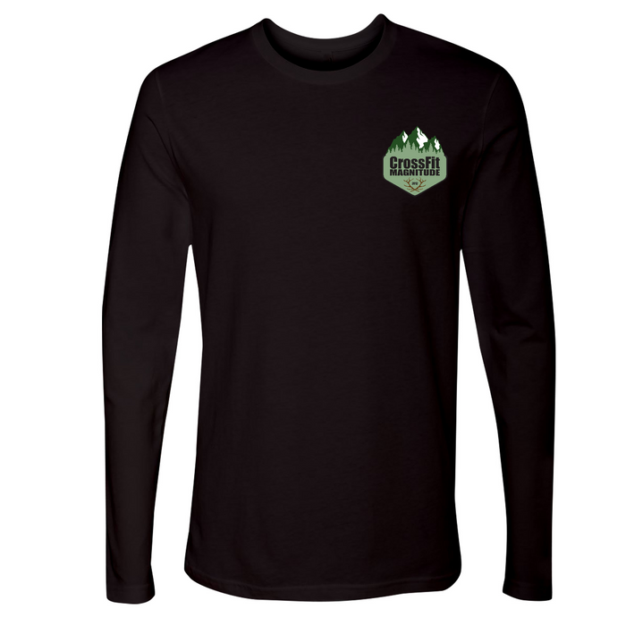 CrossFit Magnitude Green Pocket Mens - Long Sleeve