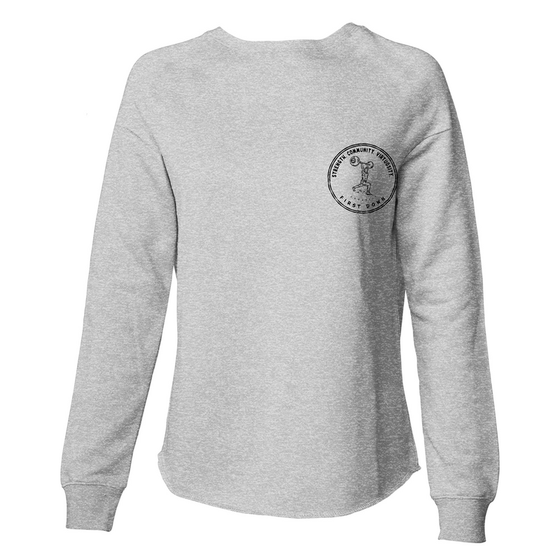 Womens Small Athletic Heather Style_Sweatshirt