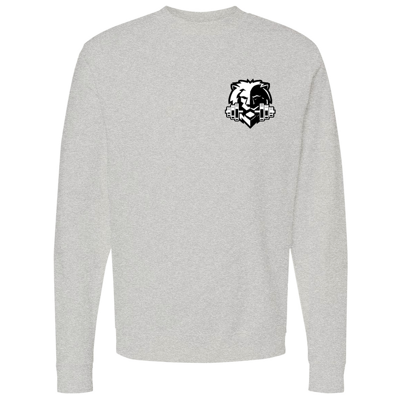 Mens Small Grey Heather Style_Sweatshirt